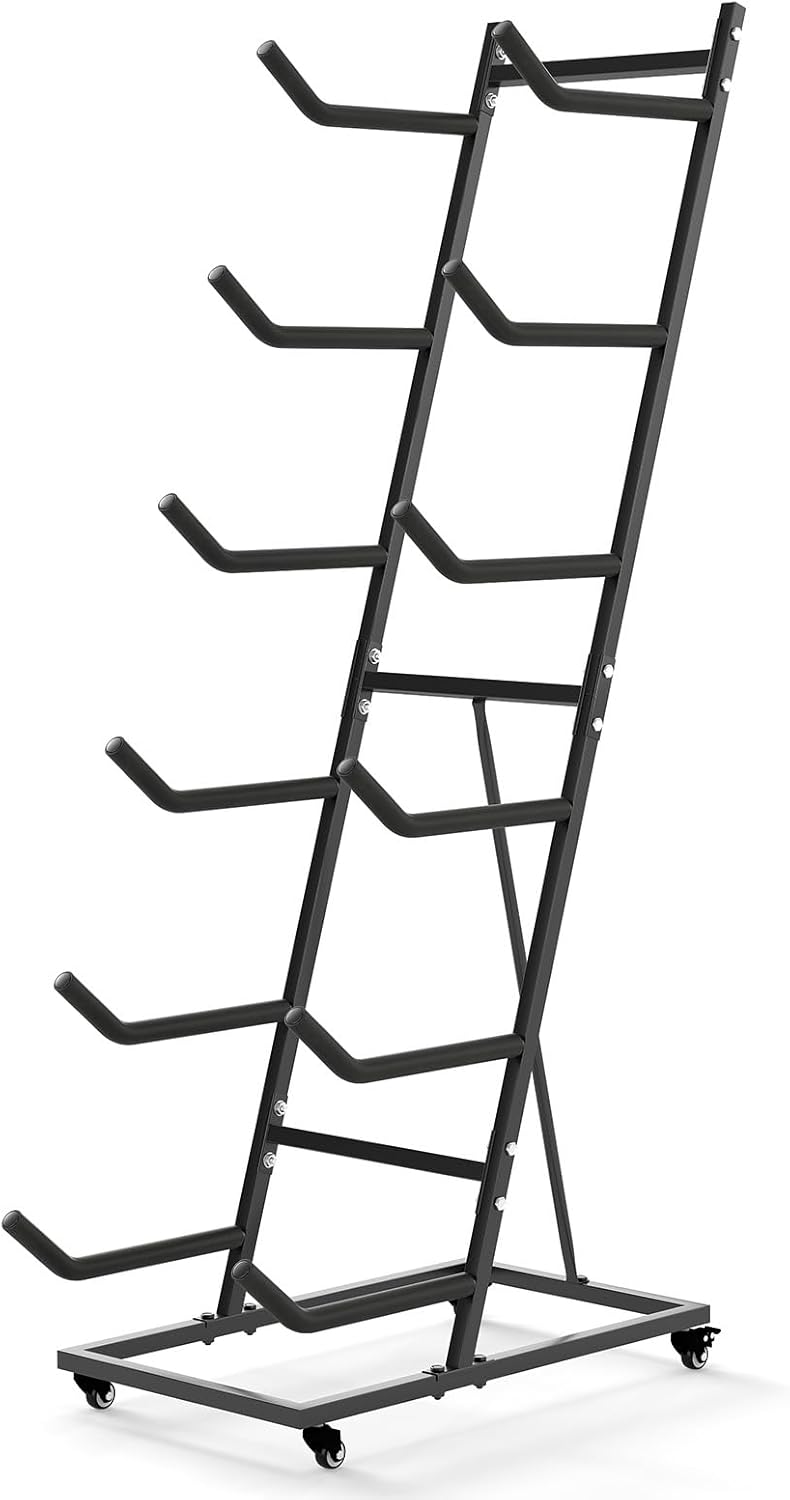 Model Airplane Plastic - Heavy-Duty 6-Shelf Metal Display Rack and