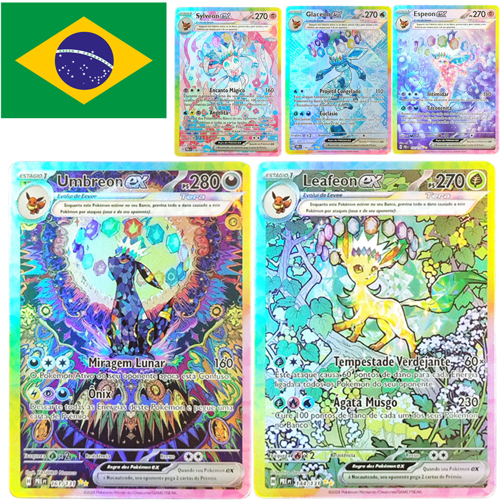 Pokemon Binder Card - PTCG Brazil Portuguese Scarlet & Violet