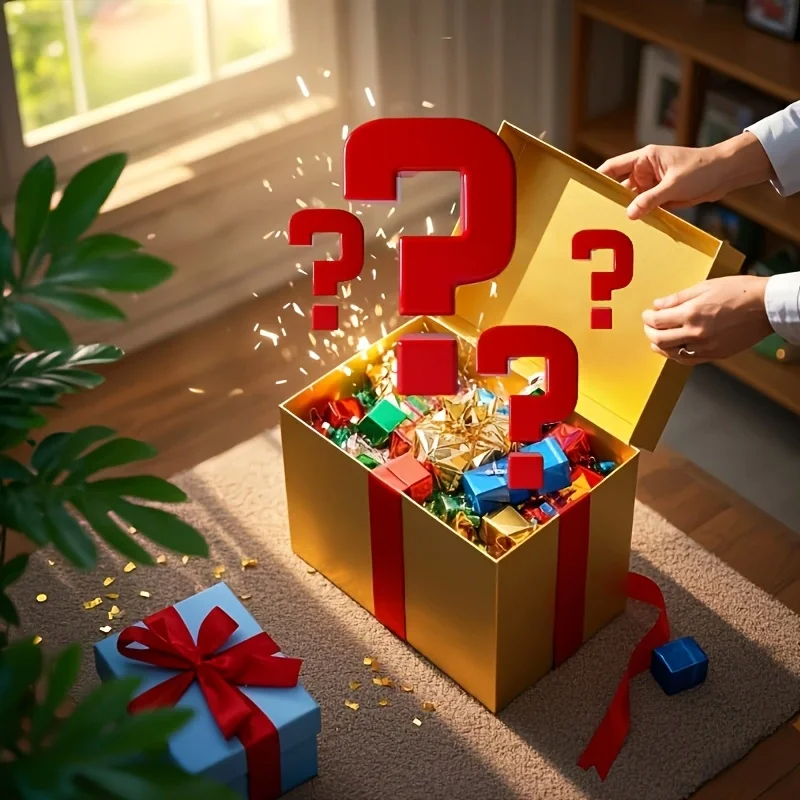 Mystery Box Blind Bag - 2026 Mystery Surprise Box Plush Doll,