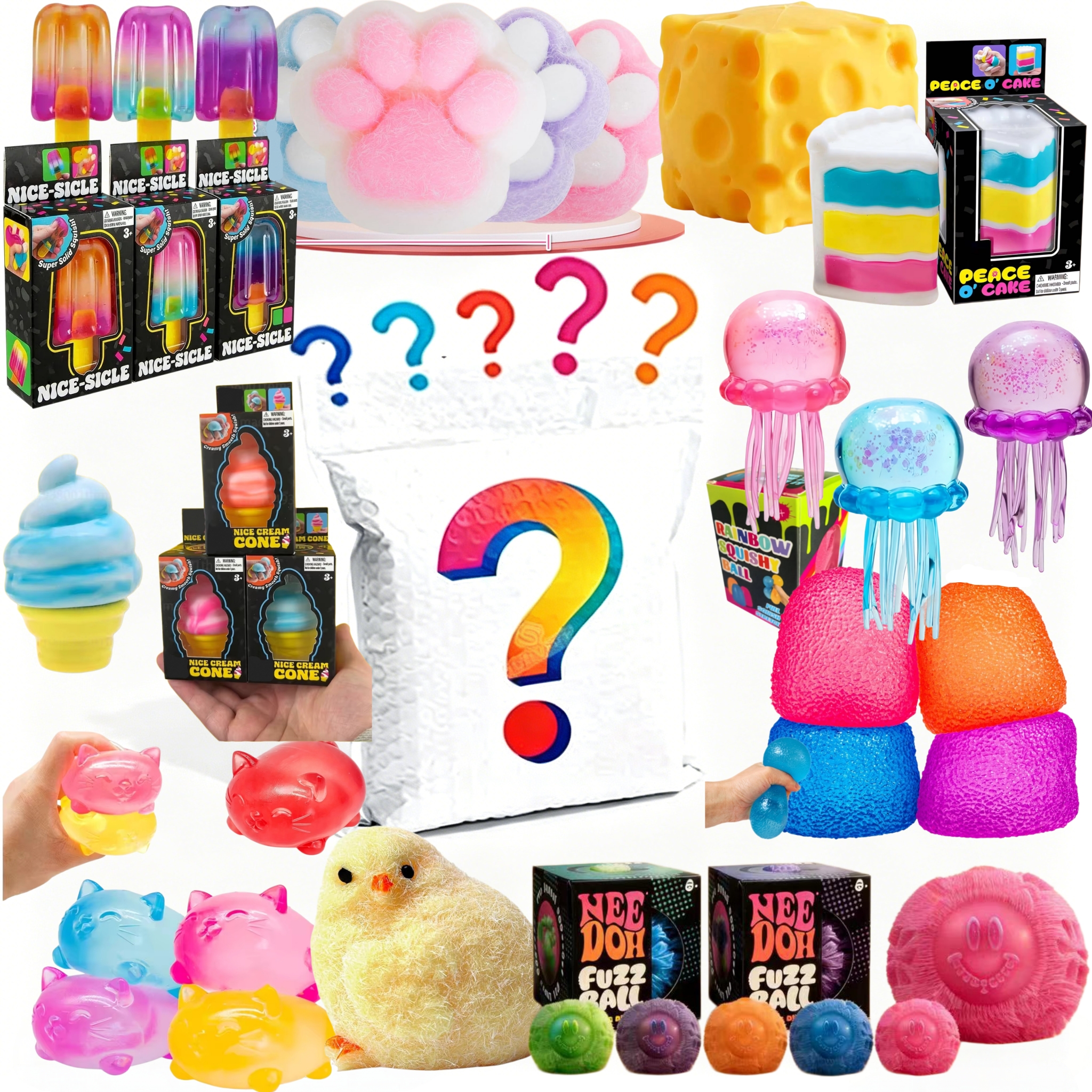 Mystery Box Blind Bag - Surprise blind box Butter Shaped Squishy