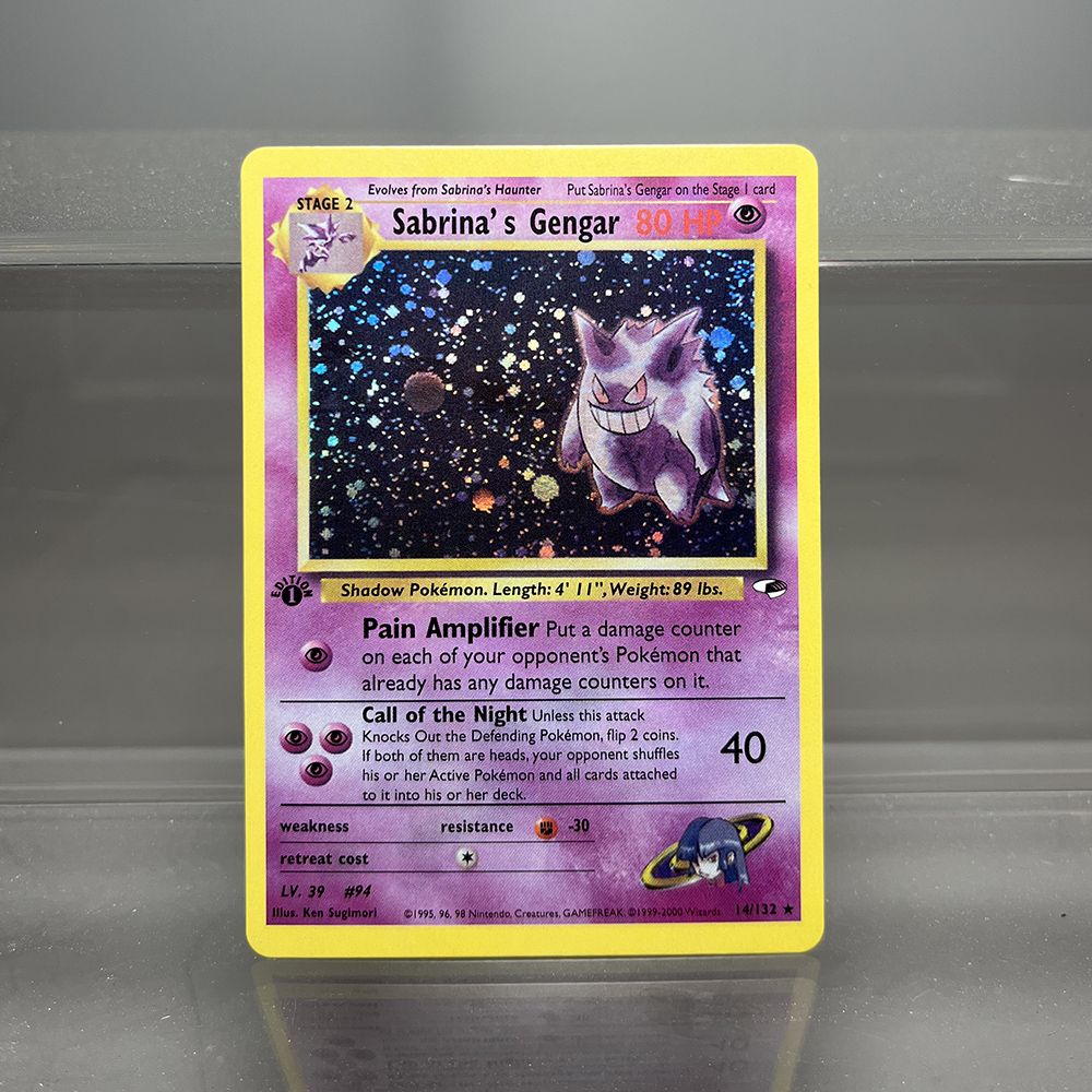 Pokemon Binder Card - PKM Base Set/Gym Heroes Foil PROXY