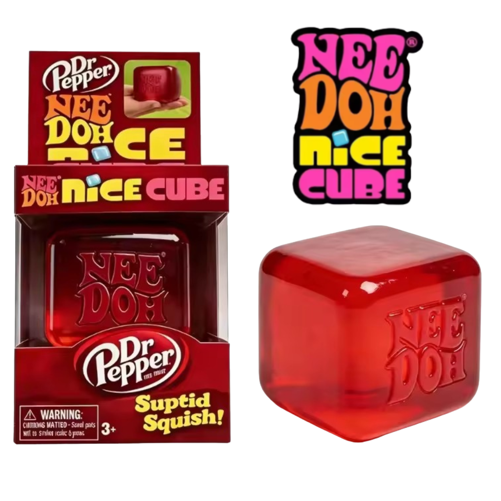 Dr Pepper x NeeDoh Nice Cube S - Fidget Cube Original avaliação e preço