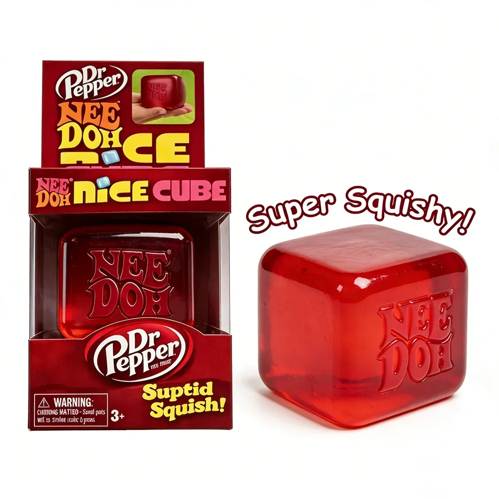 Dr Pepper x NeeDoh Nice Cube S - Fidget Cube Original avaliação e preço