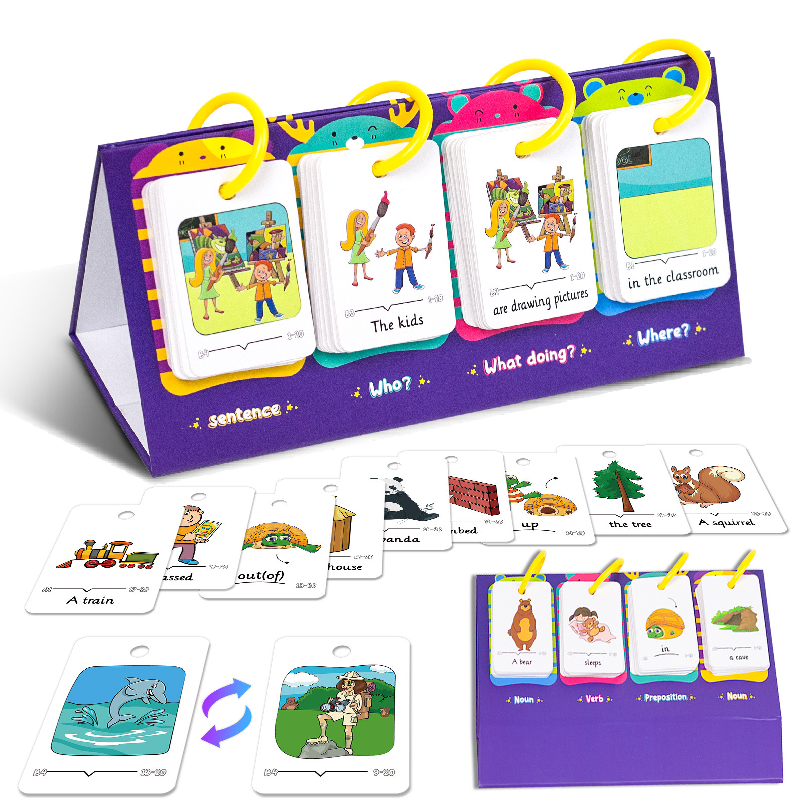 80Pcs Table Model Visual Word  - Graded Card Display avaliação e preço