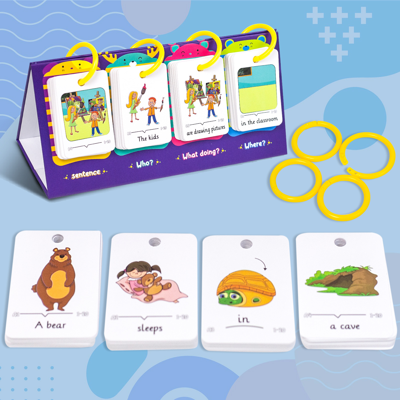 80Pcs Table Model Visual Word  - Graded Card Display avaliação e preço
