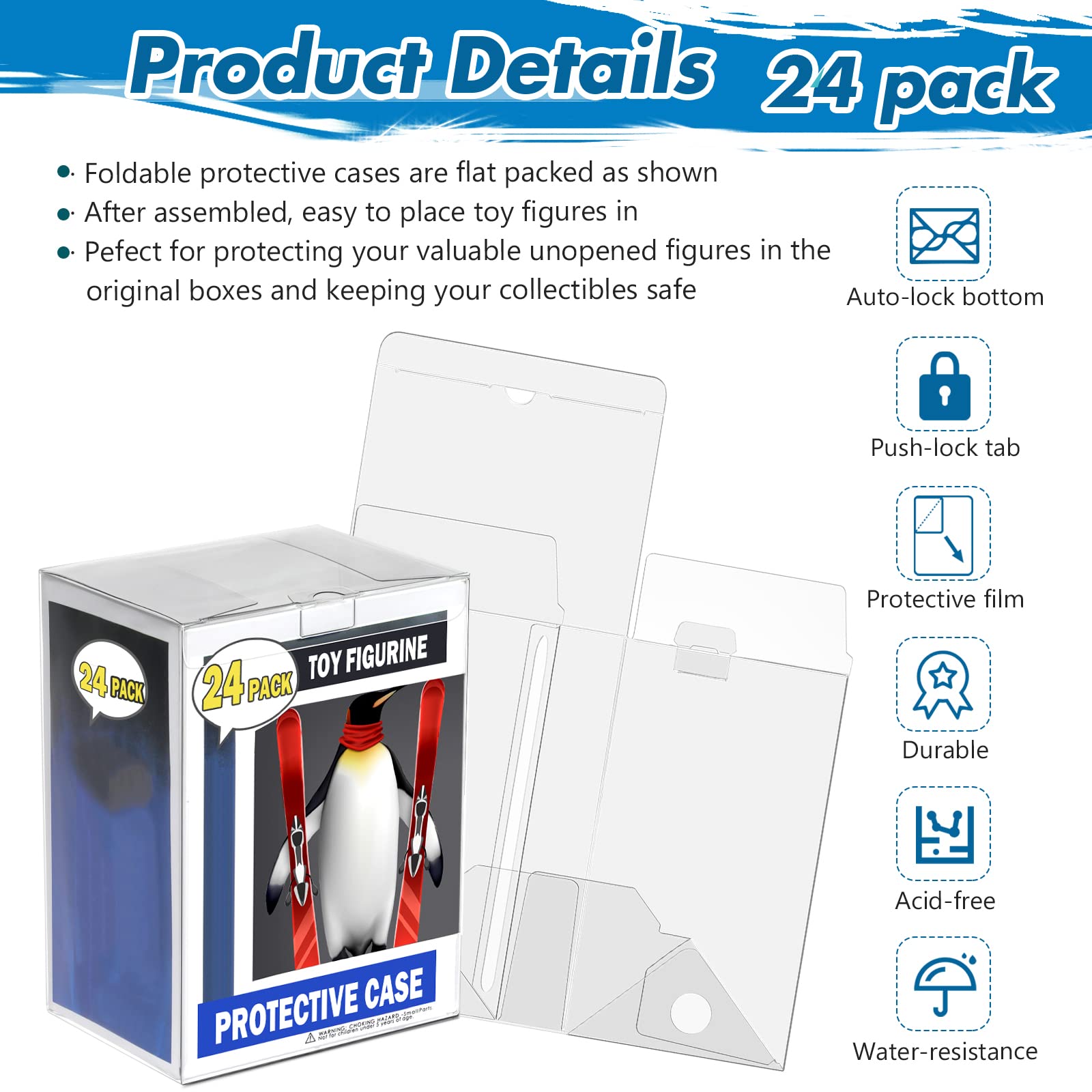 Premium Clear Heavy Duty 0.35/ - Funko Pop Protector avaliação e preço
