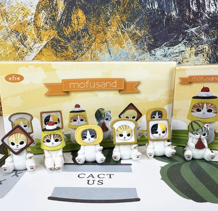 Mofusand Shark Cat Slide Blind - Mystery Box Blind Bag avaliação e preço