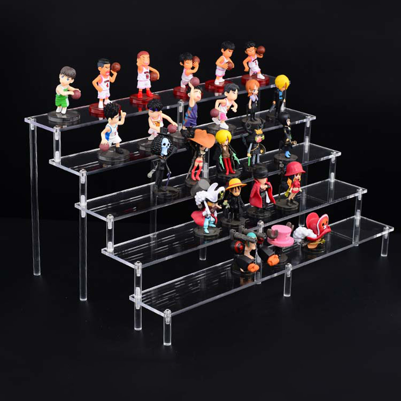 Clear 1-6 Tier Acrylic Display - Pop Display Shelf avaliação e preço