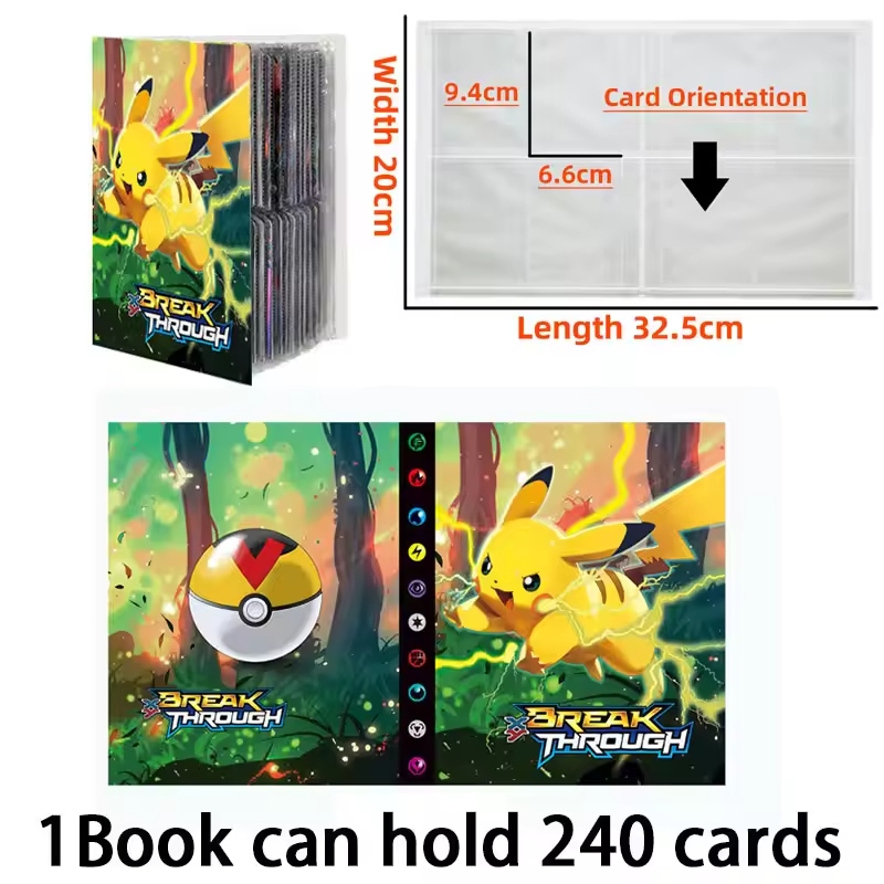 *2026 NEW For Pokemon Cards Al - Pokemon Binder Card avaliação e preço