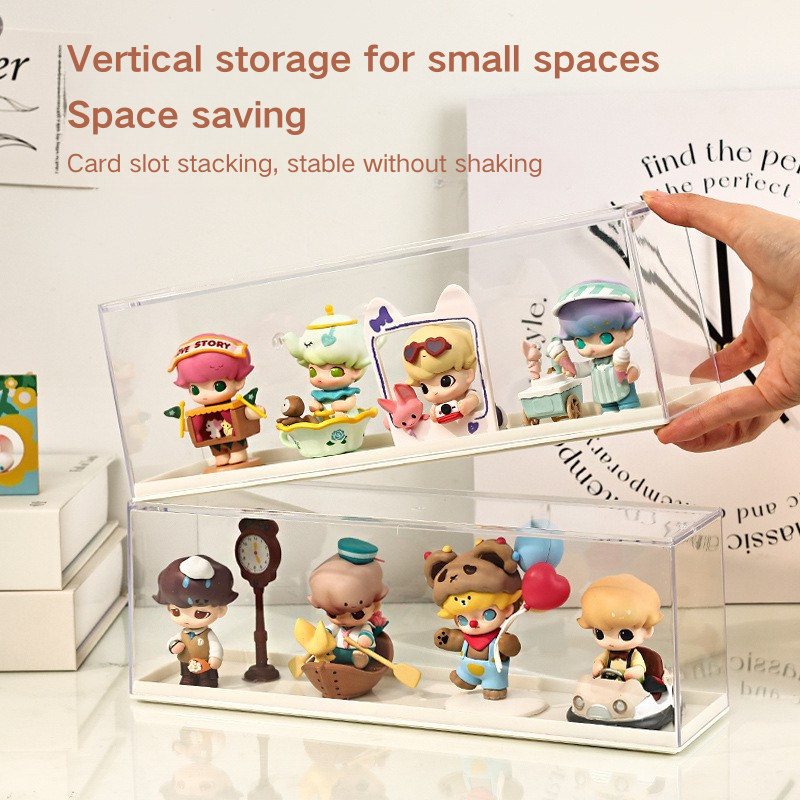 Dustproof Stackable Figure Sto - Pop Display Shelf avaliação e preço
