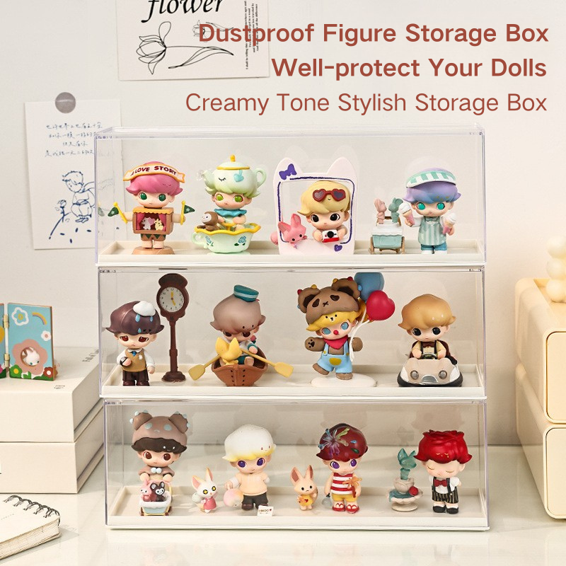 Dustproof Stackable Figure Sto - Pop Display Shelf avaliação e preço
