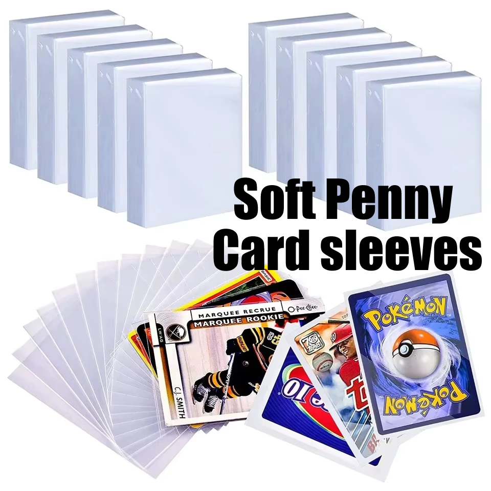 100-300pcs Card Sleeves Hard S - Card Penny Sleeve avaliação e preço