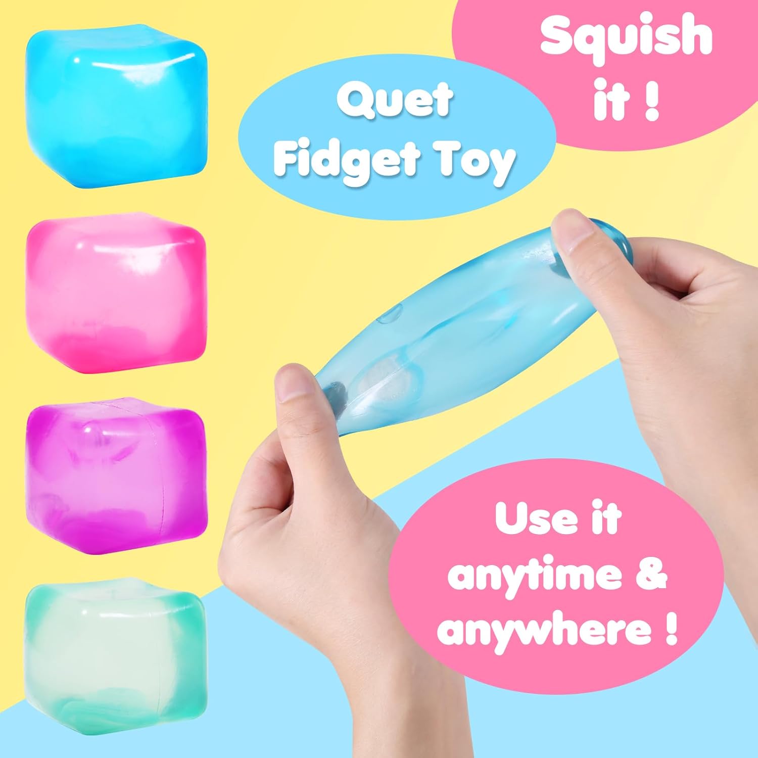 Stress Cube Squishy Stress Bal - Fidget Cube Original avaliação e preço