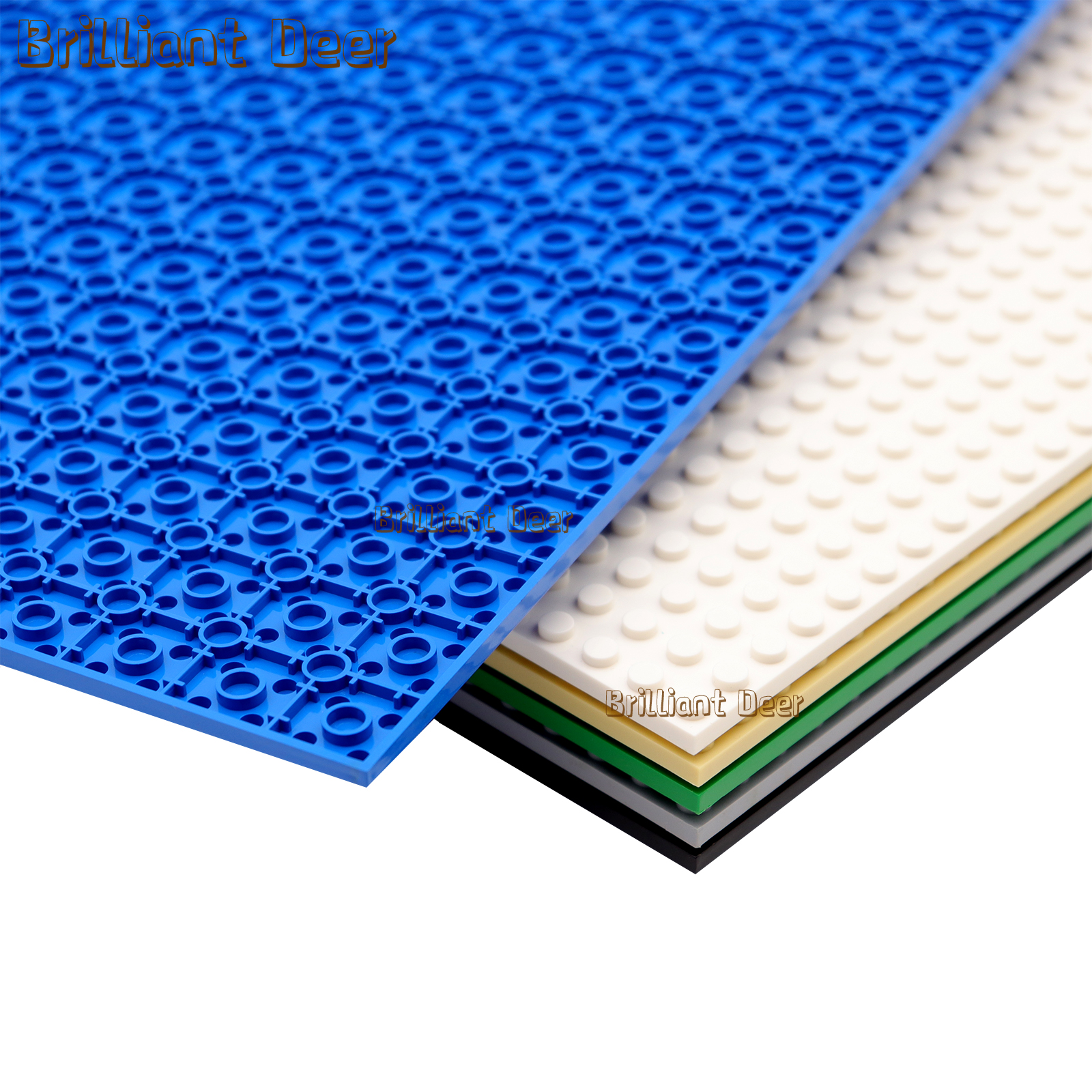 2PCS 32x32 Dots Base Plate Dou - Lego Minifigure Holder avaliação e preço