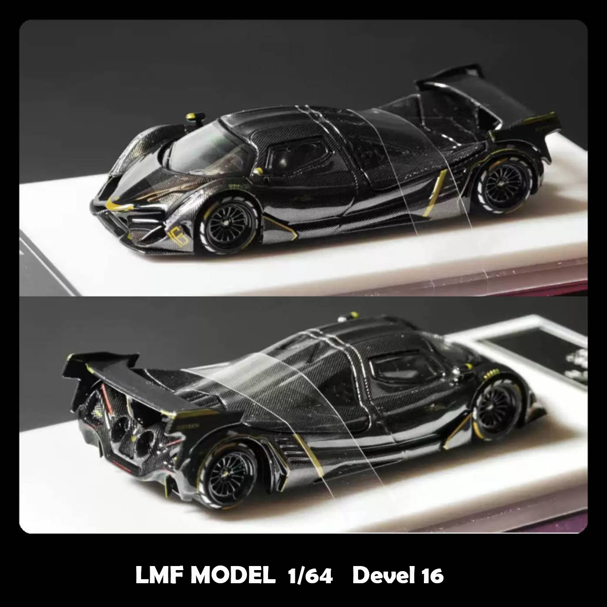 LMF Model 1:64 Devel 16 Hyperc - Die Cast Car 1 64 avaliação e preço