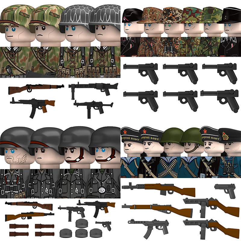WW2 Military German North Afri - Lego Minifigure Holder avaliação e preço