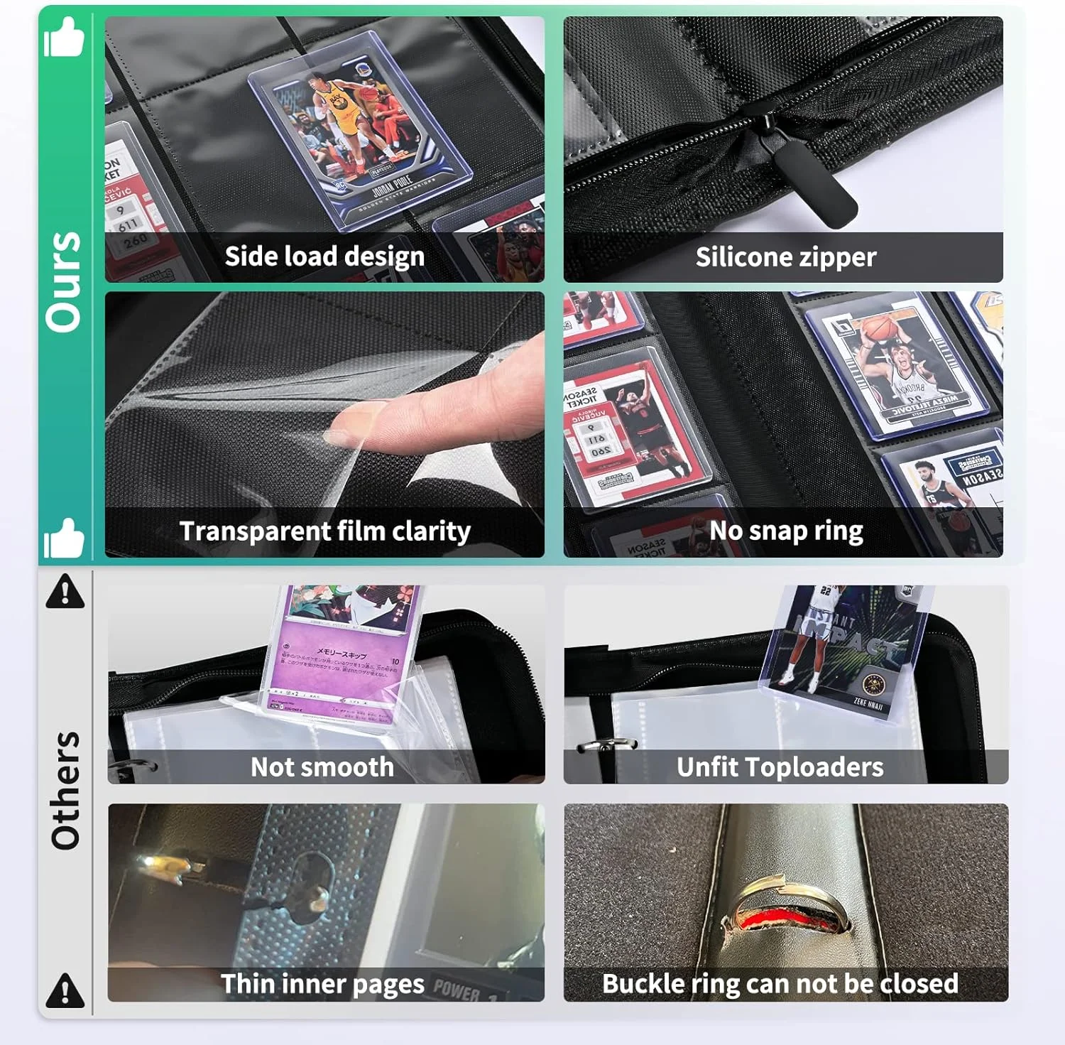 Card Binder, 9-Pocket Trading  - Trading Card Binder avaliação e preço