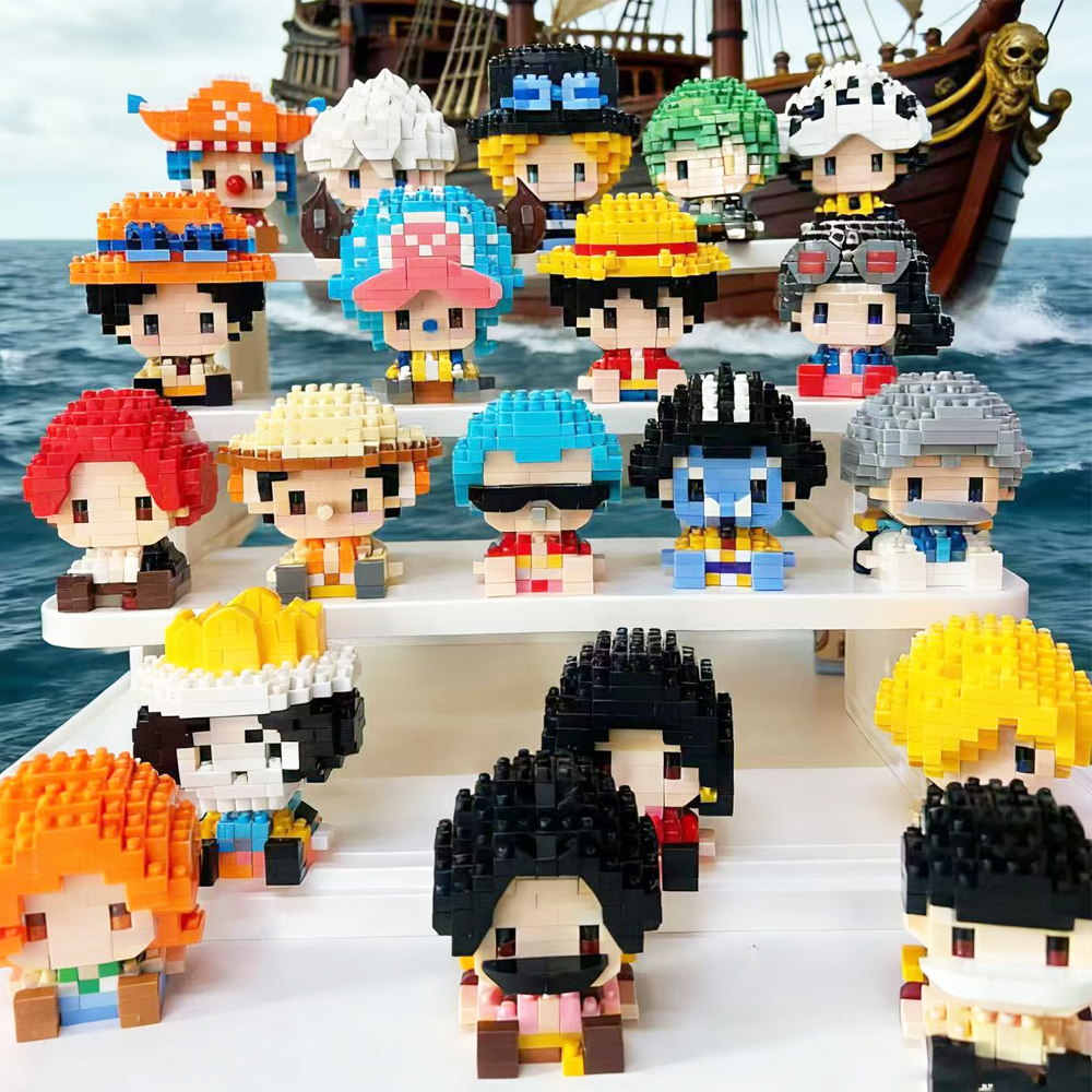 One Piece Anime Sun God Nika L - Building Block Mini avaliação e preço