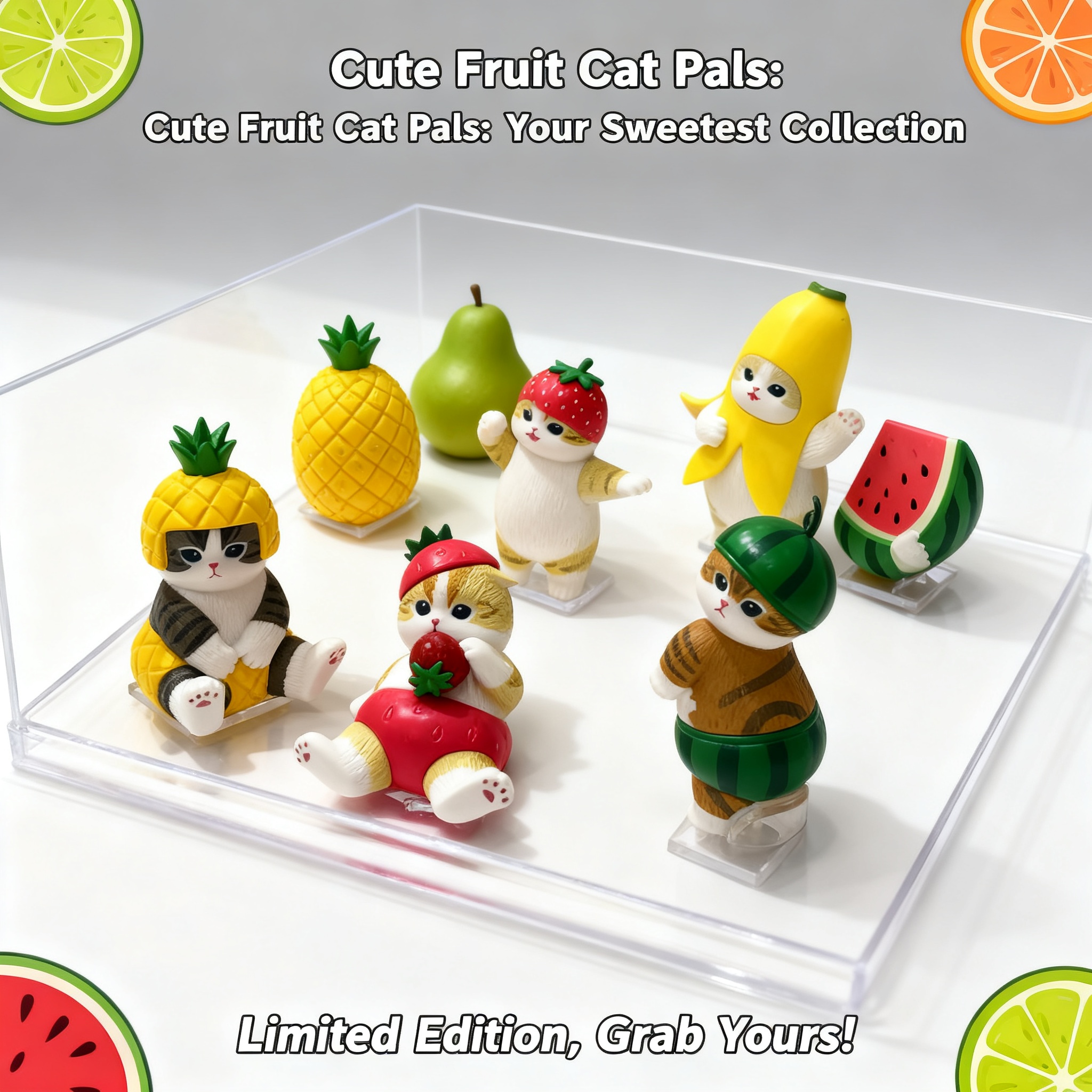 Mofusand Shark Cat Bee Fruit S - Mystery Box Blind Bag avaliação e preço
