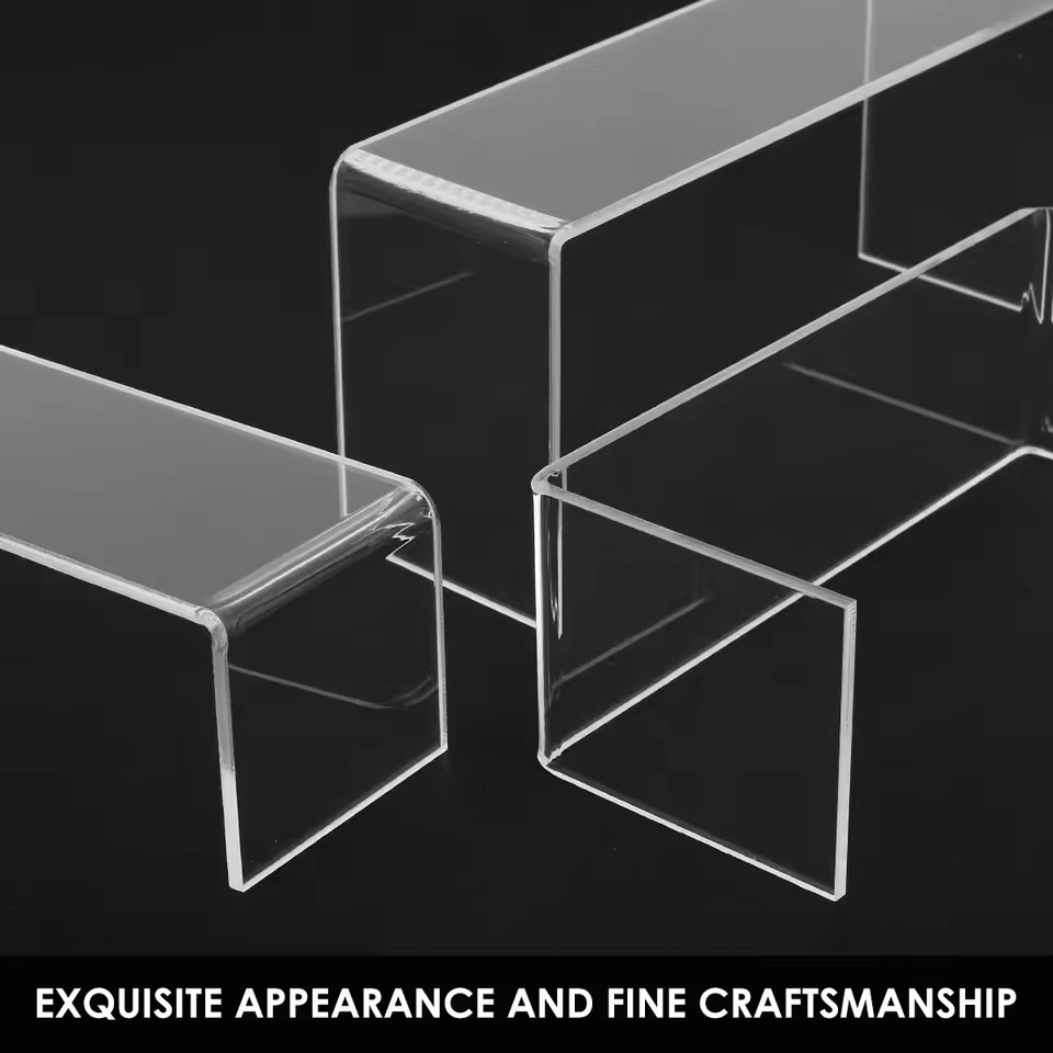 3/6/9/12Pc Clear Acrylic Displ - Display Risers Set avaliação e preço