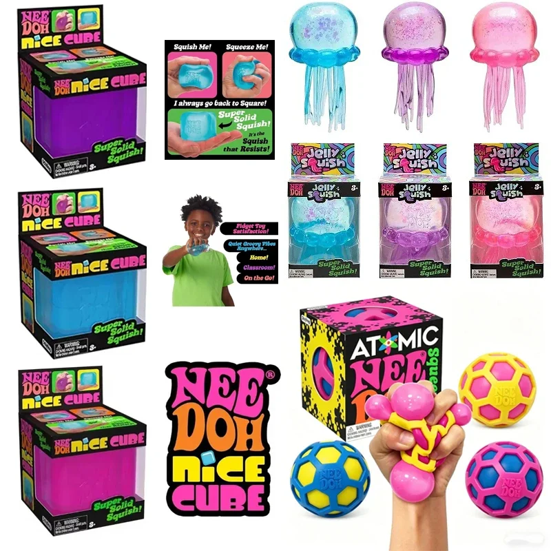 Squishy Schylling /Needoh Nice - Fidget Cube Original avaliação e preço