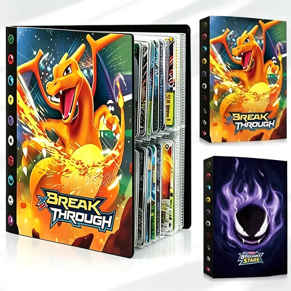HOT 240PCS Pok é mon Cards Alb - Pokemon Binder Card avaliação e preço