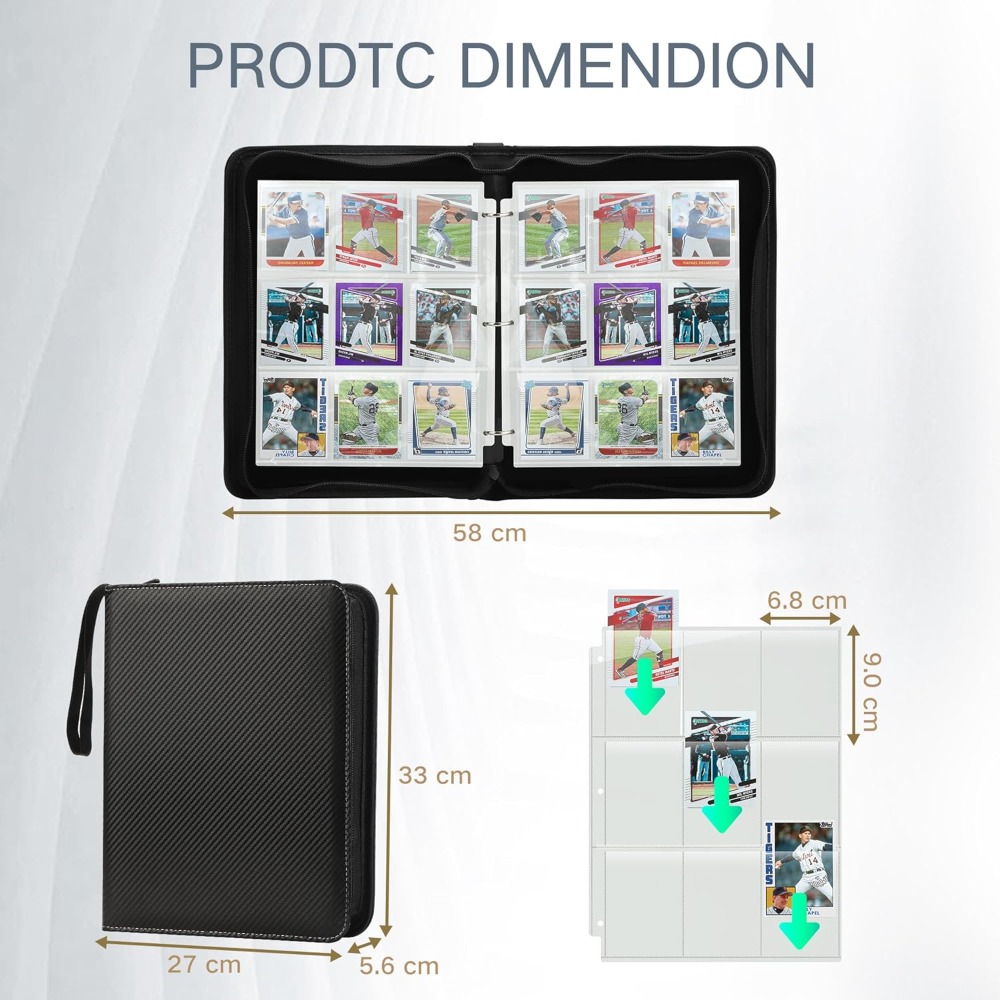 Premium 720 Double Sided Pocke - Trading Card Binder avaliação e preço