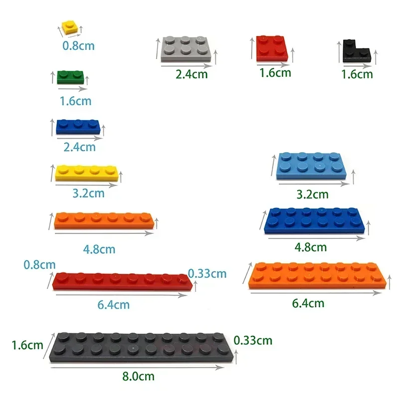 40PCS High-Tech Assemble Parti - Lego Minifigure Holder avaliação e preço