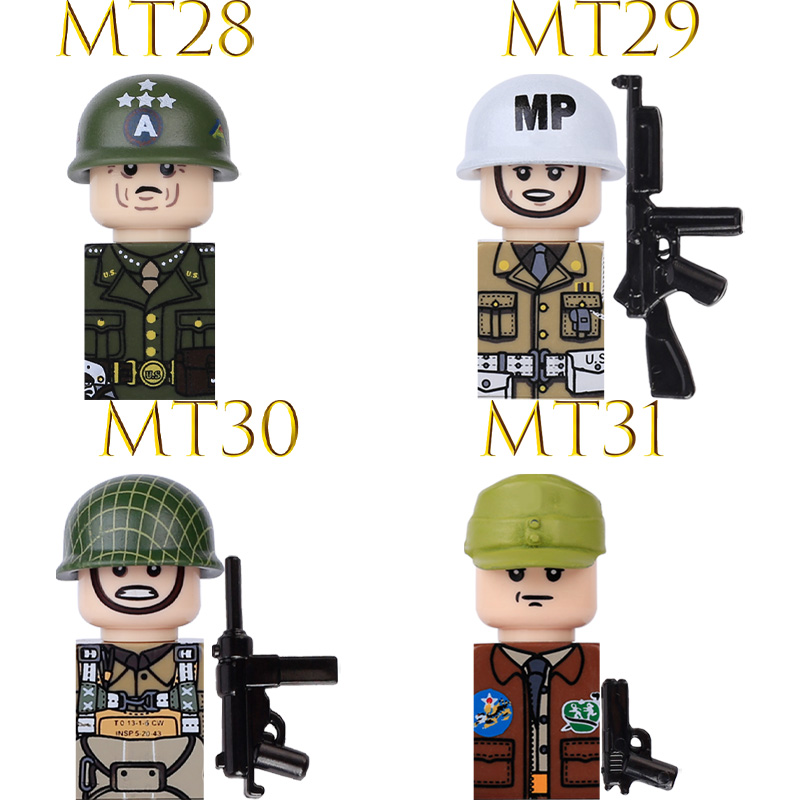 Kids Toy WW2 Military Army Act - Lego Minifigure Holder avaliação e preço