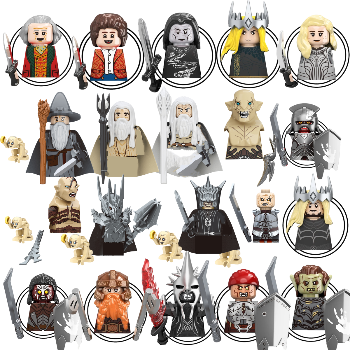 Blind Box TV6409 Mini Action F - Building Block Mini avaliação e preço