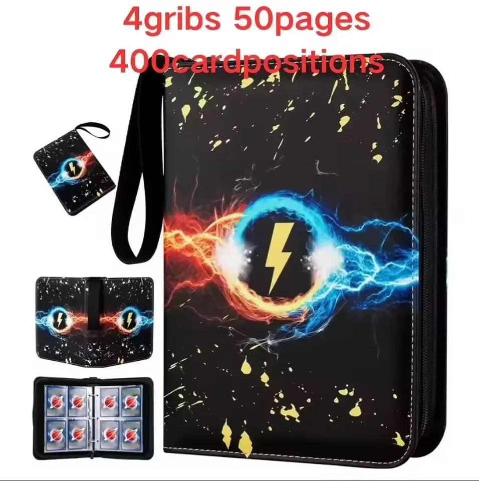 IN STOCK-- 400PCS Album Binder - Pokemon Binder Card avaliação e preço