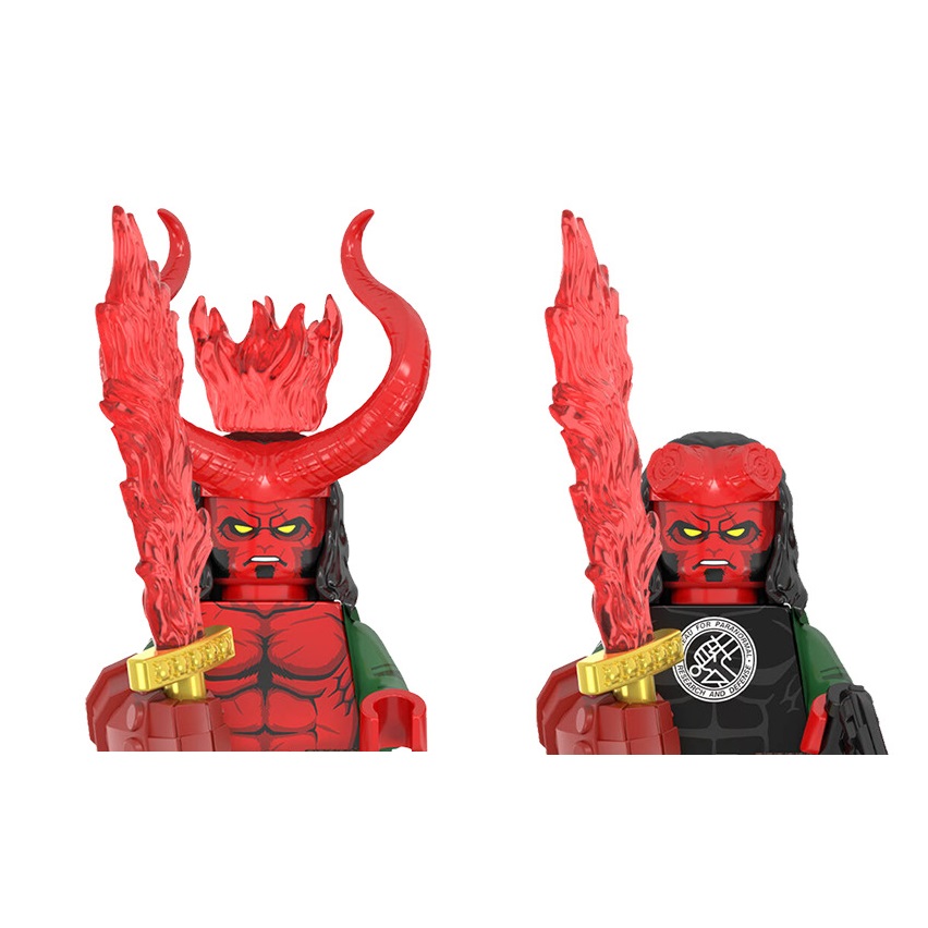 WM2422 WM2421 Hellboy Building - Building Block Mini avaliação e preço