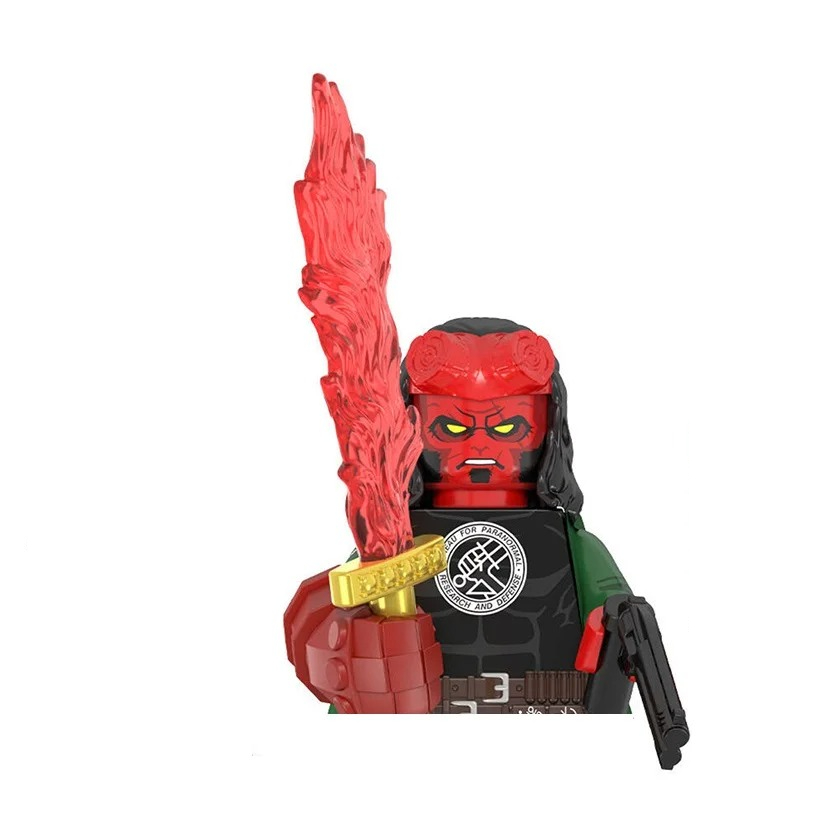 WM2422 WM2421 Hellboy Building - Building Block Mini avaliação e preço