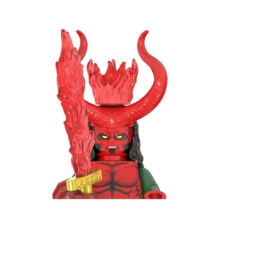 WM2422 WM2421 Hellboy Building - Building Block Mini avaliação e preço