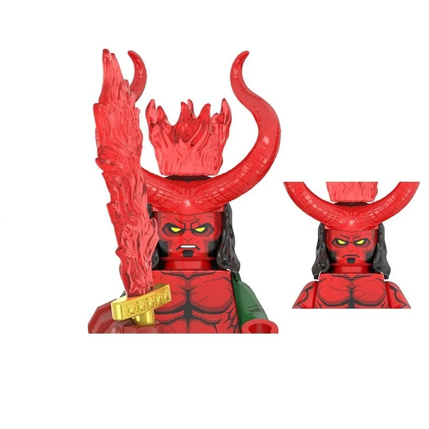 WM2422 WM2421 Hellboy Building - Building Block Mini avaliação e preço