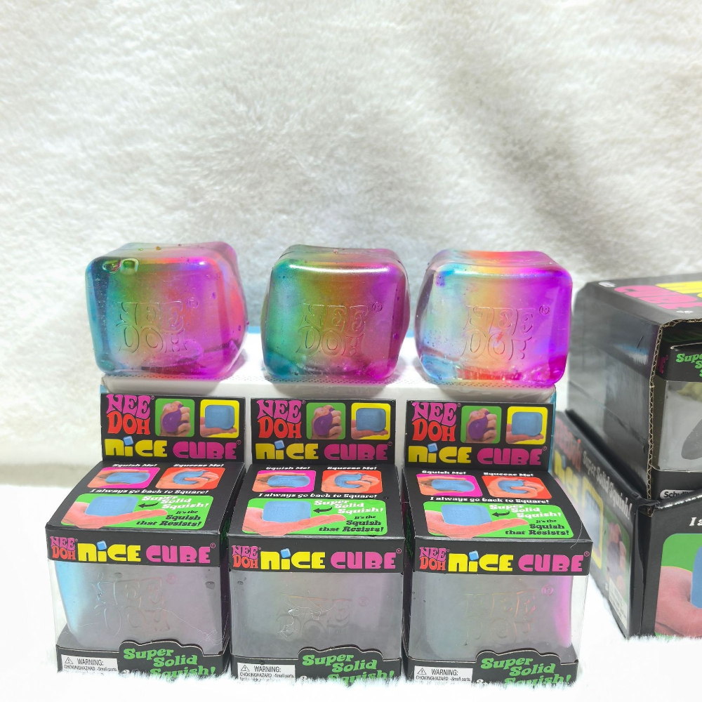 Hot Schylling NeeDoh Nice Cube - Fidget Cube Original avaliação e preço