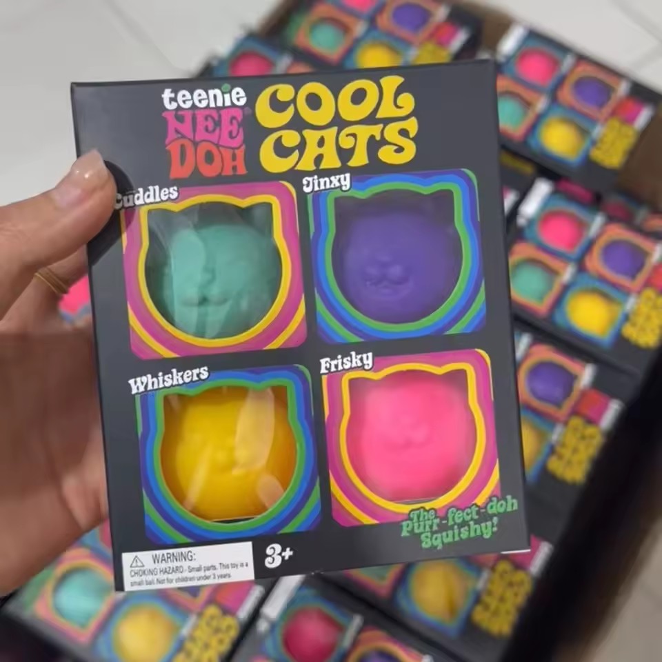 Schylling NeeDoh Nice Cube Sen - Fidget Cube Original avaliação e preço
