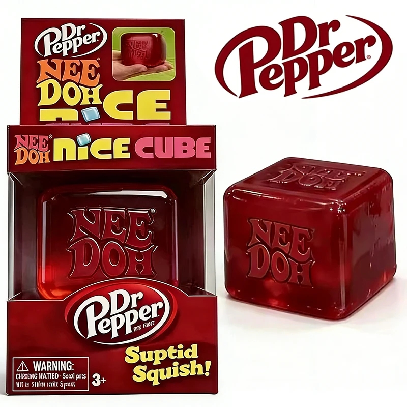 =* Dr Pepper x NeeDoh Nice Cub - Fidget Cube Original avaliação e preço