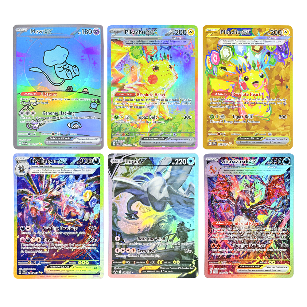 Holographic Game Trading Colle - Pokemon Binder Card avaliação e preço