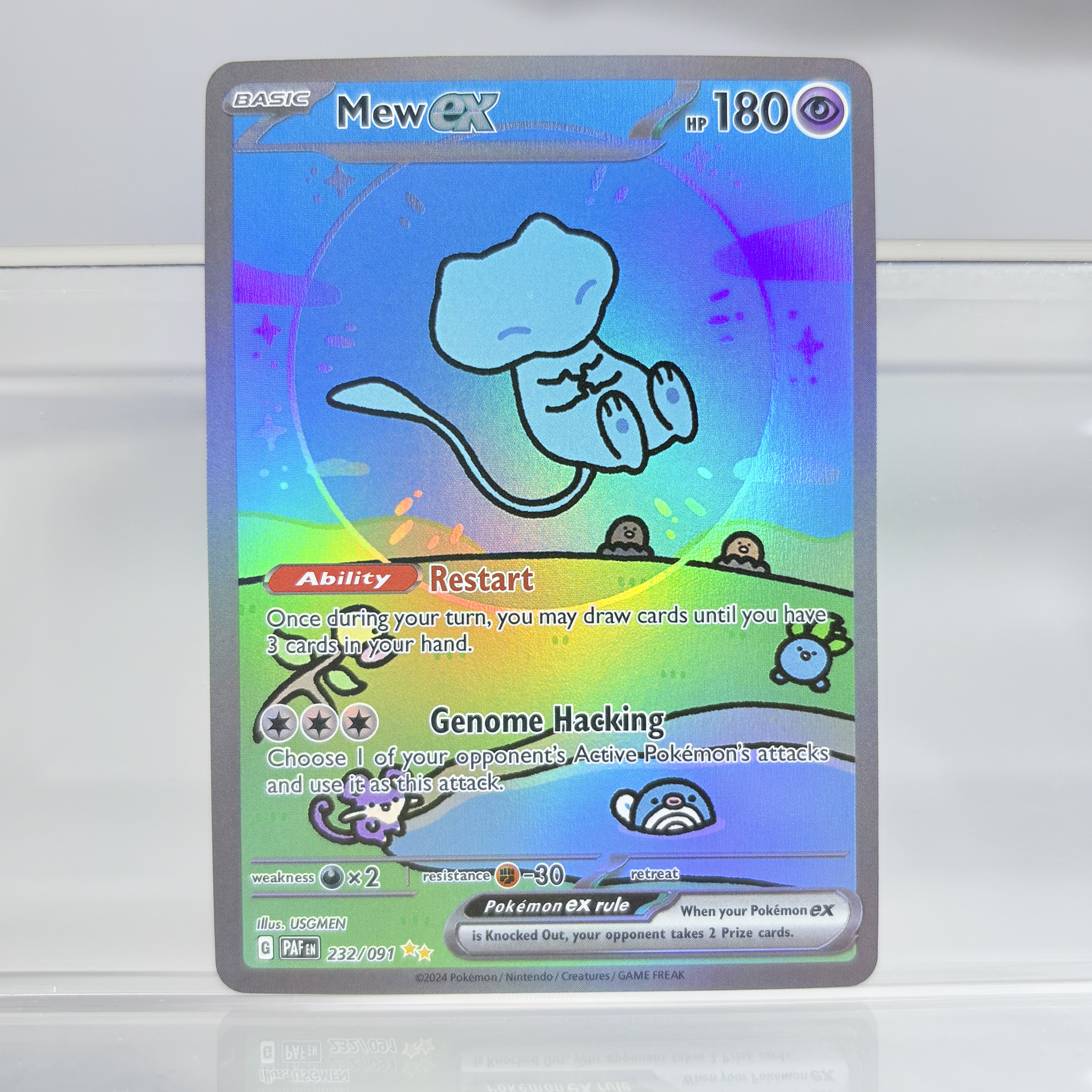 Holographic Game Trading Colle - Pokemon Binder Card avaliação e preço