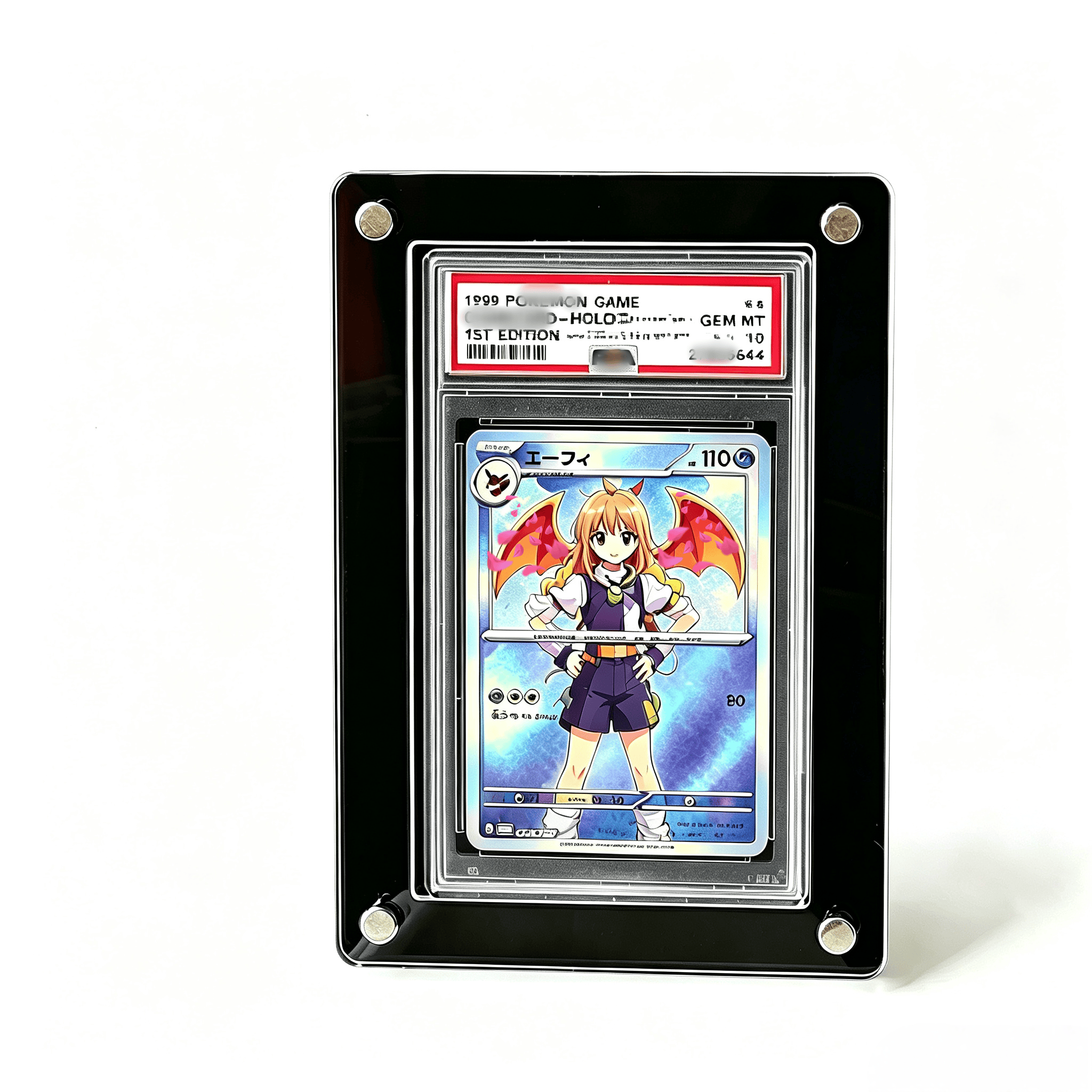 1-Slot Graded Card Stand Black - Graded Card Display avaliação e preço