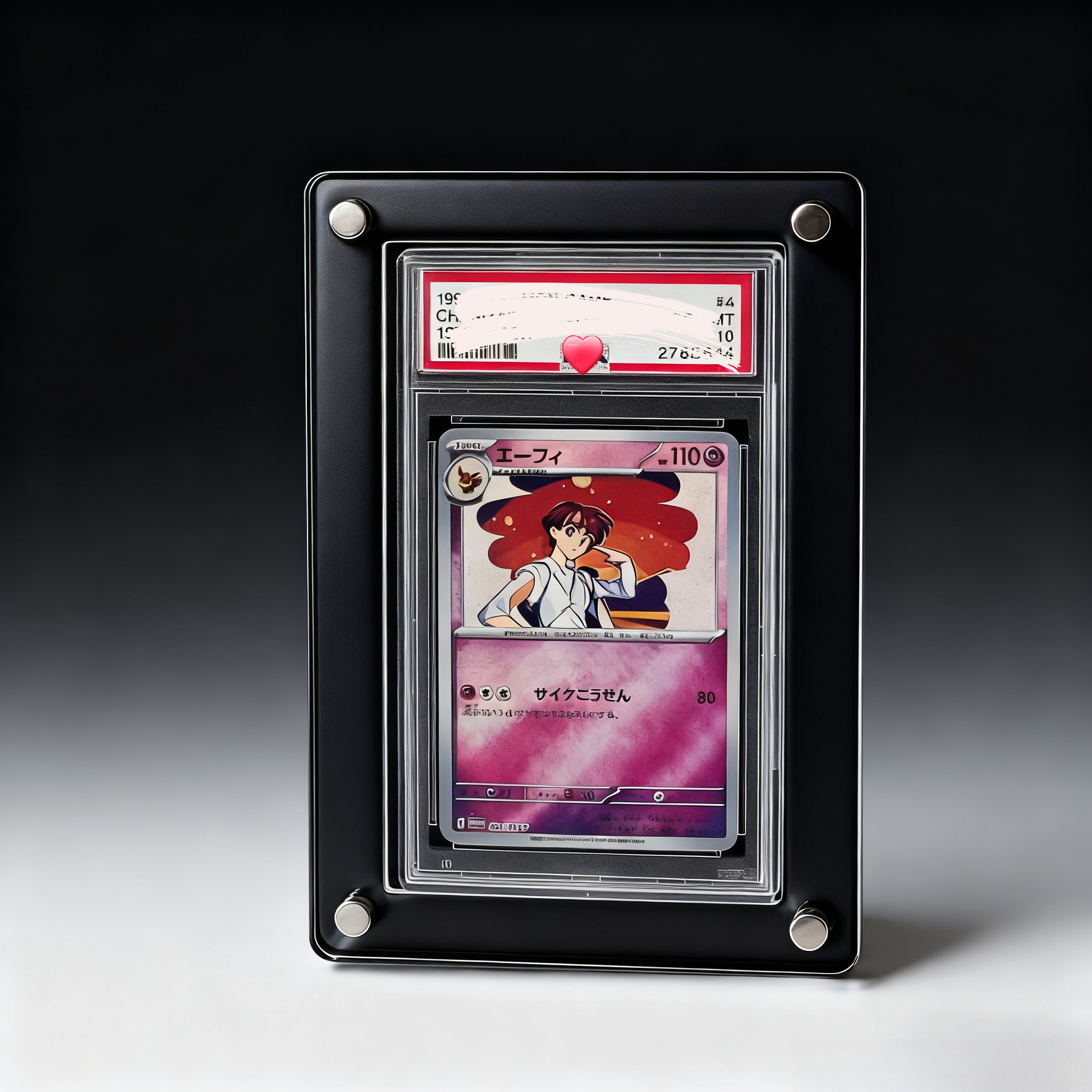 1-Slot Graded Card Stand Black - Graded Card Display avaliação e preço