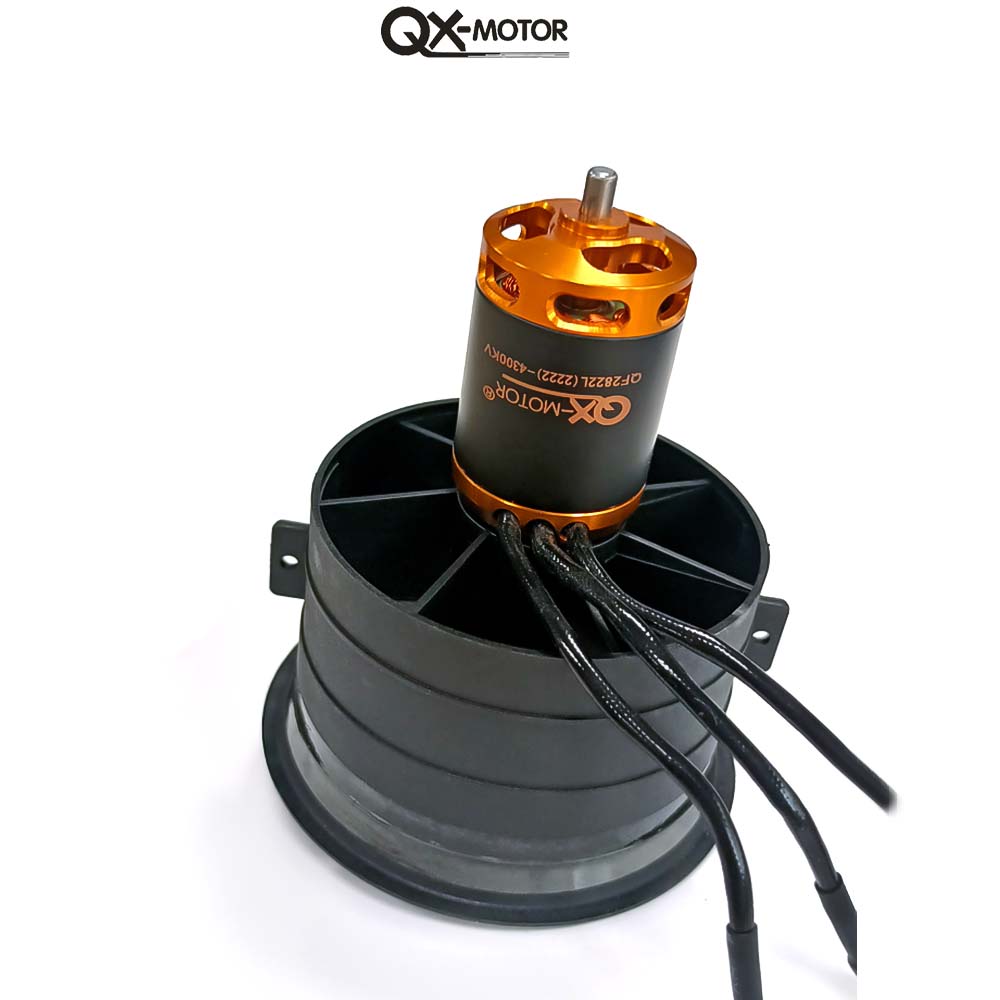 QX-Motor 64mm EDF 12Blades Duc - Model Airplane Plastic avaliação e preço
