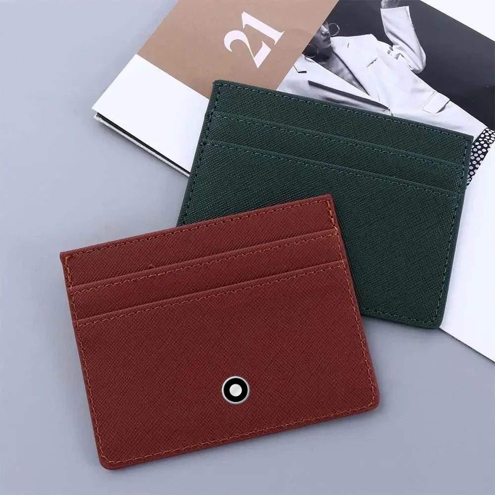 Minimalist Women Men Leather S - Card Top Loader avaliação e preço