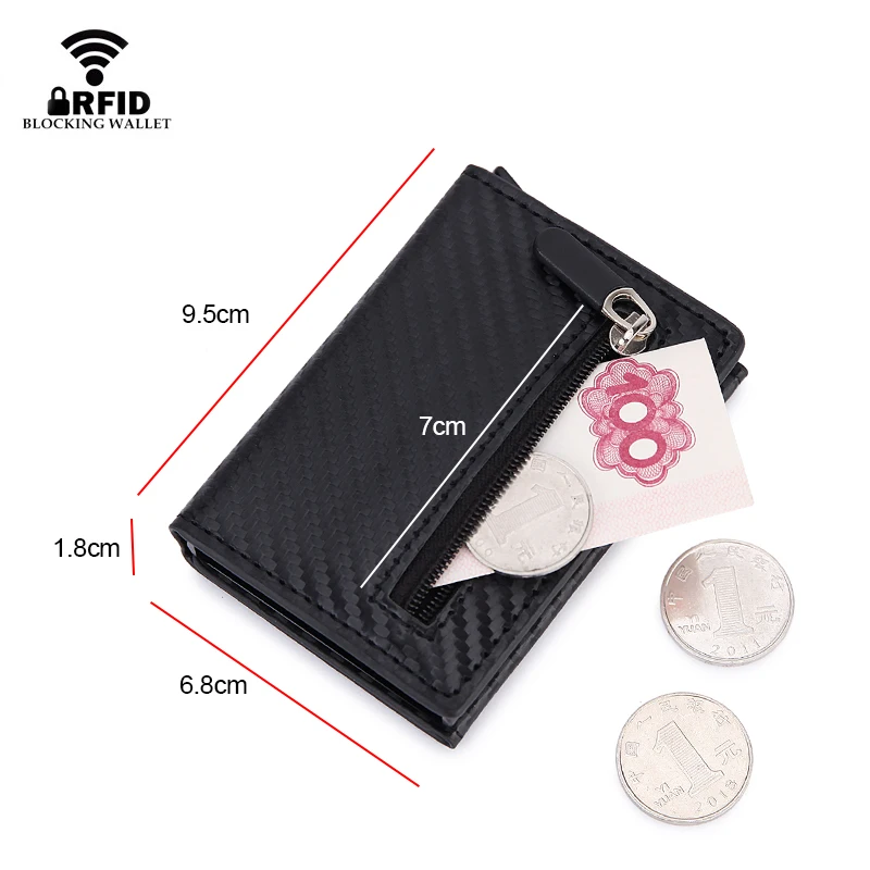 RFID Blocking Card Wallet Magn - Card Top Loader avaliação e preço