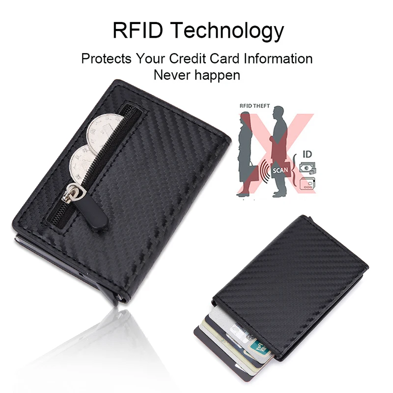 RFID Blocking Card Wallet Magn - Card Top Loader avaliação e preço