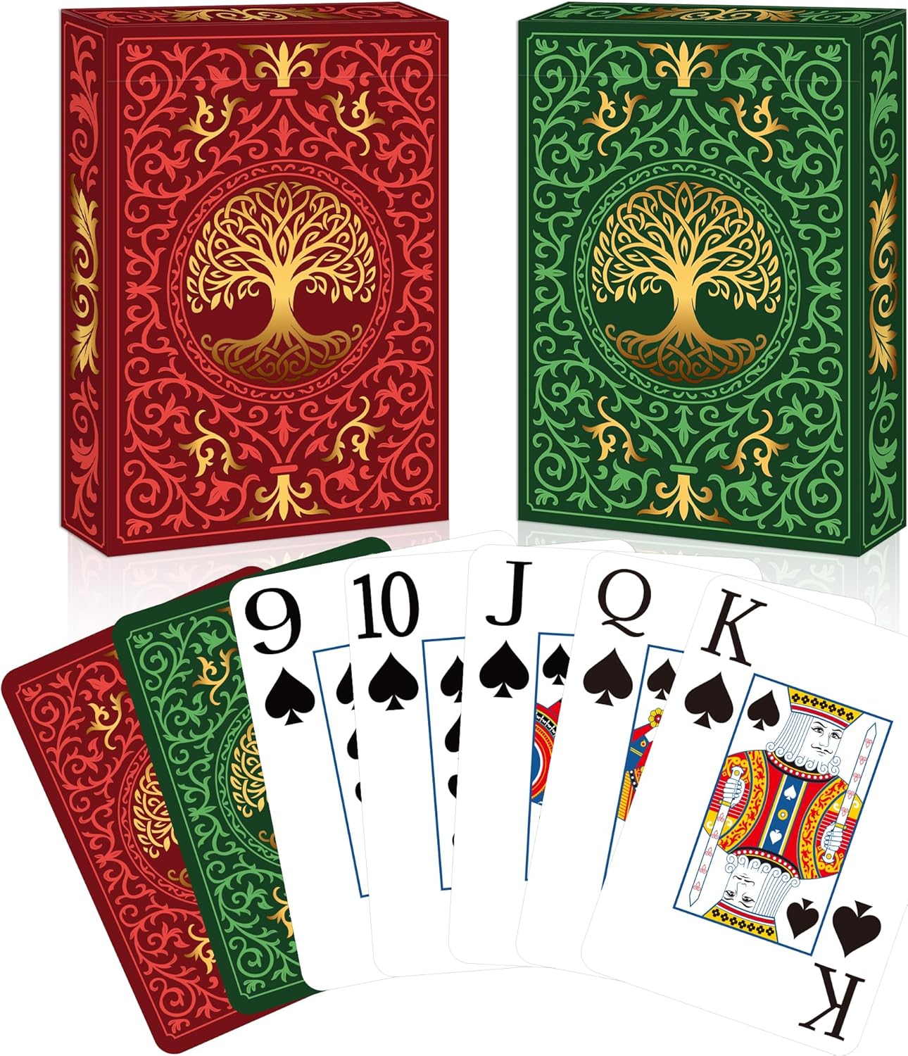 2 Pack Playing Cards | Large P - Graded Card Display avaliação e preço