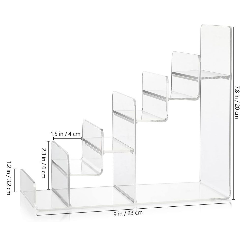 Acrylic Clear Display Risers D - Display Risers Set avaliação e preço