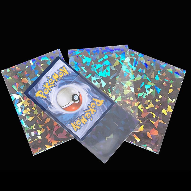 50pcs Soft Trading Laser Card  - Card Penny Sleeve avaliação e preço