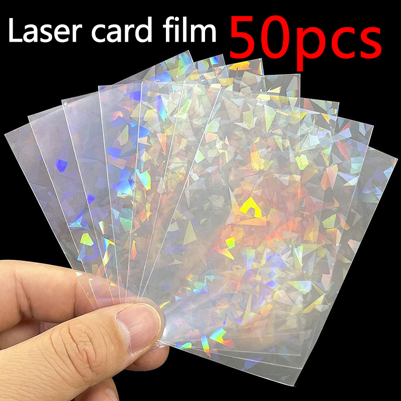 50pcs Soft Trading Laser Card  - Card Penny Sleeve avaliação e preço